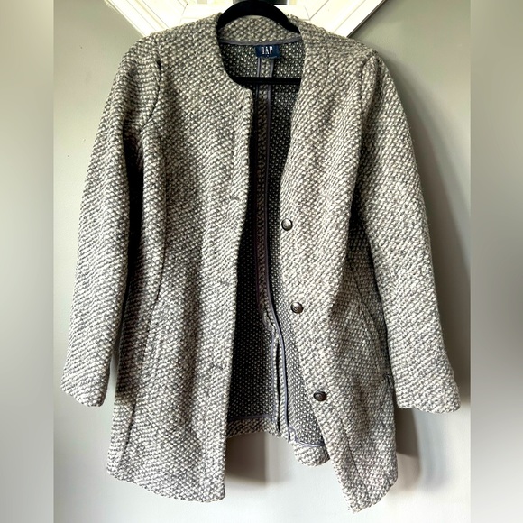 Gap Jacket Tweed Jacket Small - Picture 2 of 3